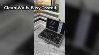 알루미늄 스커트 보드 트림 | 현대적인 벽에서 바닥까지 마감 솔루션