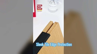 알루미늄 F형 엣지 트림: 벽 및 바닥 마감에 적합