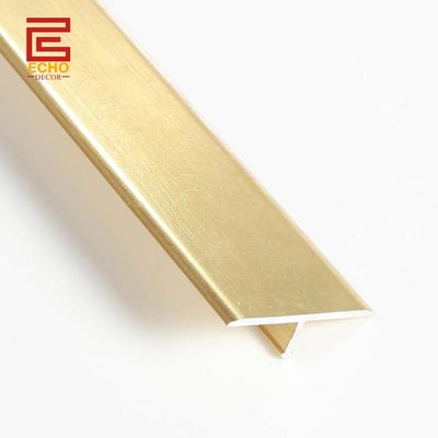 품질  Aluminium Exterior Flooring T Molding Transition Strip Room Metal Floor Divider Strips 공장